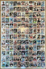 1985 Topps Baseball Uncut Sheet Schmidt Yount Seaver Mattingly (132 Cards) *US29