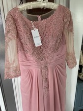 JJ'S HOUSE PINK EVENING GOWN SIZE 14 (As IS!!)