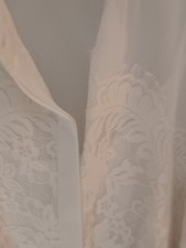 Women's Vera Wang Blouse Sheer Arms , With Lace Front.. New w Tag. XL
