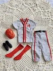 Vintage 1963 KEN Barbie PLAY BALL #792  BASEBALL OUTFIT doll clothes Hat Socks