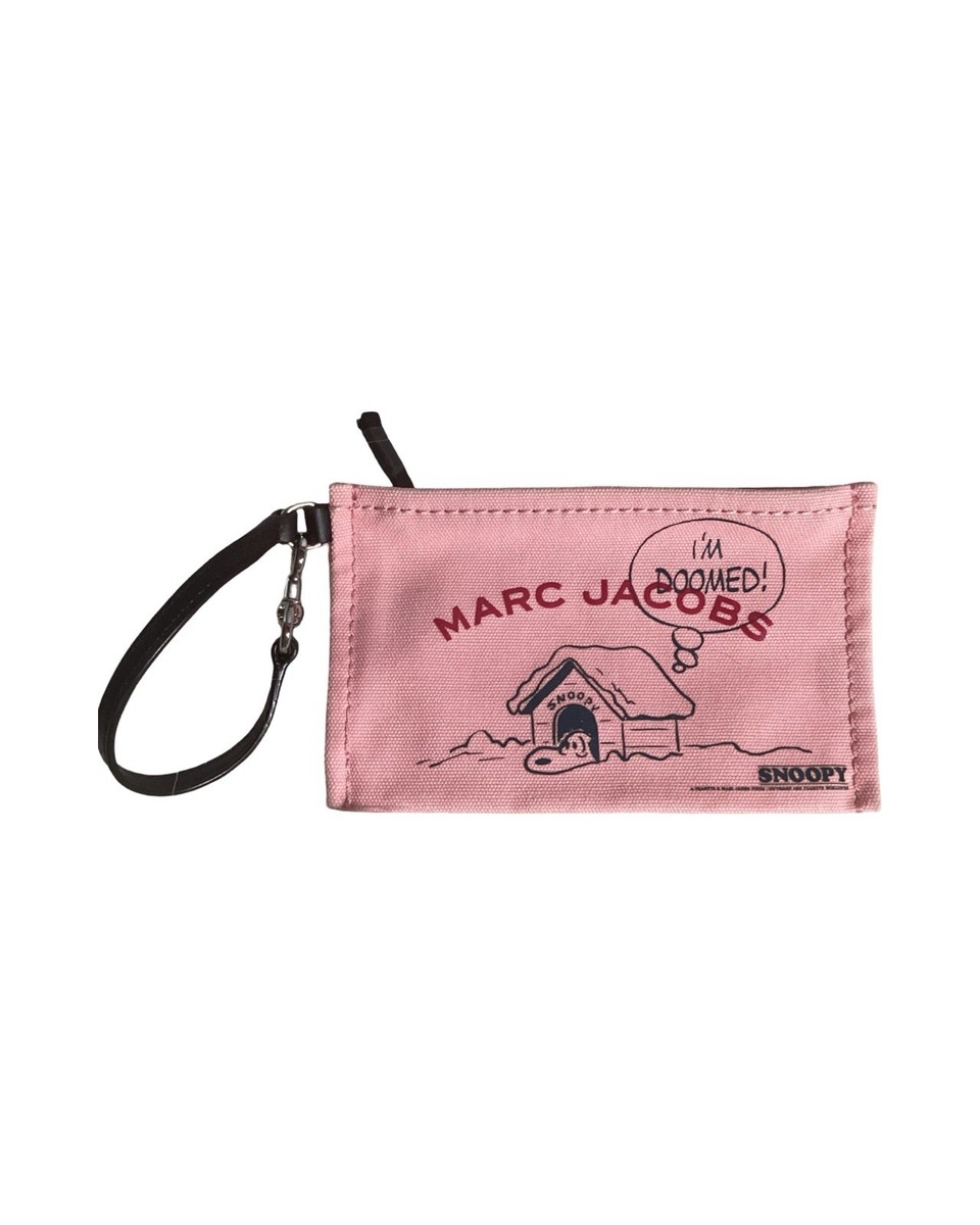 Marc Jacob's X Peanuts Snoopy Collab Pink Canvas Graphic Print