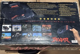 Atari Jaguar System Console Complete In Box + Cybermorph