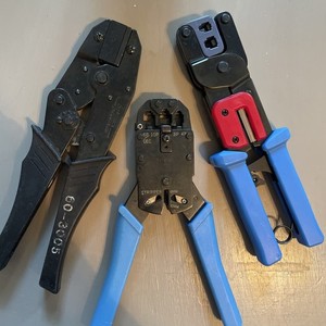 Crimp Tools For RJ-11 Modular Connectors - Quantity Of 3