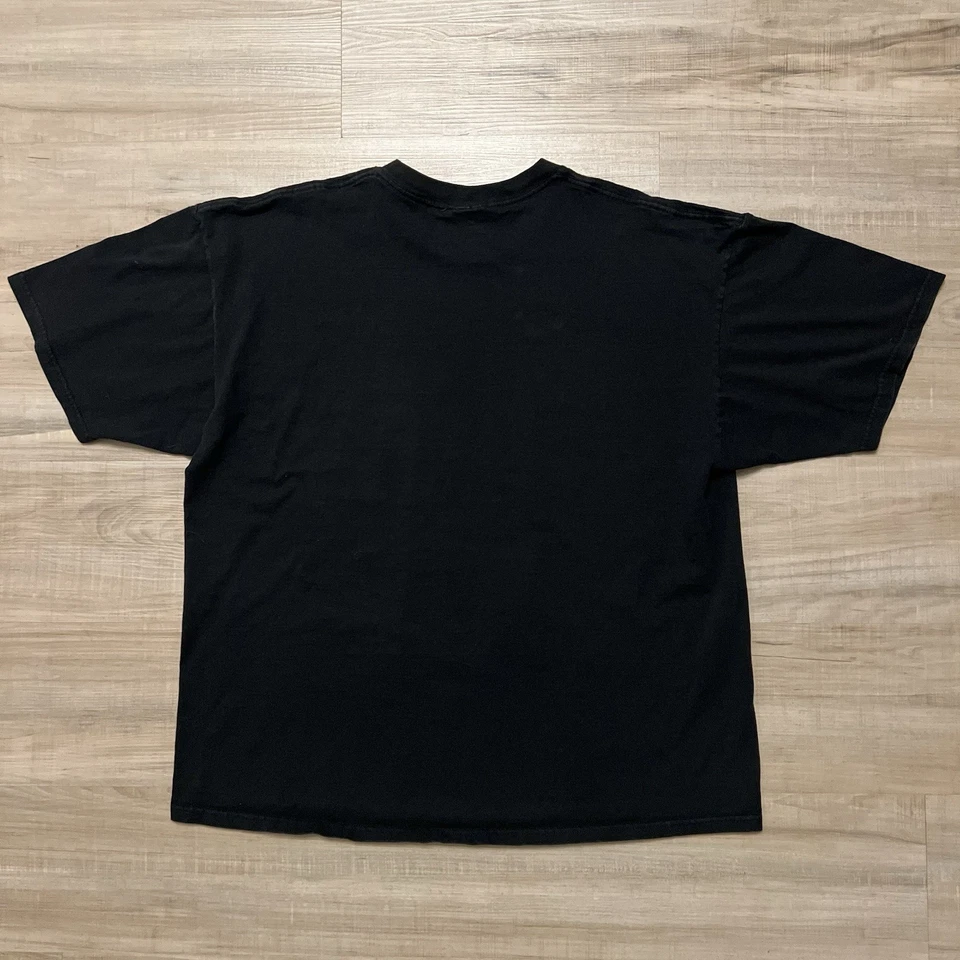 Vintage 90s Mens Oakland Raiders Nutmeg NFL T Shirt Helmet Size XXL Lee Sport - Image 2 of 4