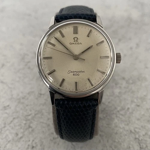 1966 Omega Seamaster 600 Manual Wind 135.011 Cal.601 Swiss Vintage - EBAY LIVE