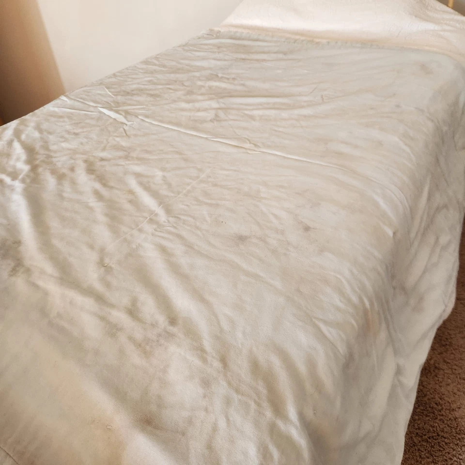 复古手工九布贴被子拼布花卉多色 47 x 65 旗子 — 第 2/4 张图片