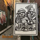 2026 - Black Hand Bullion - The Block - 1 oz .999 Fine Silver Card-Style Art Bar