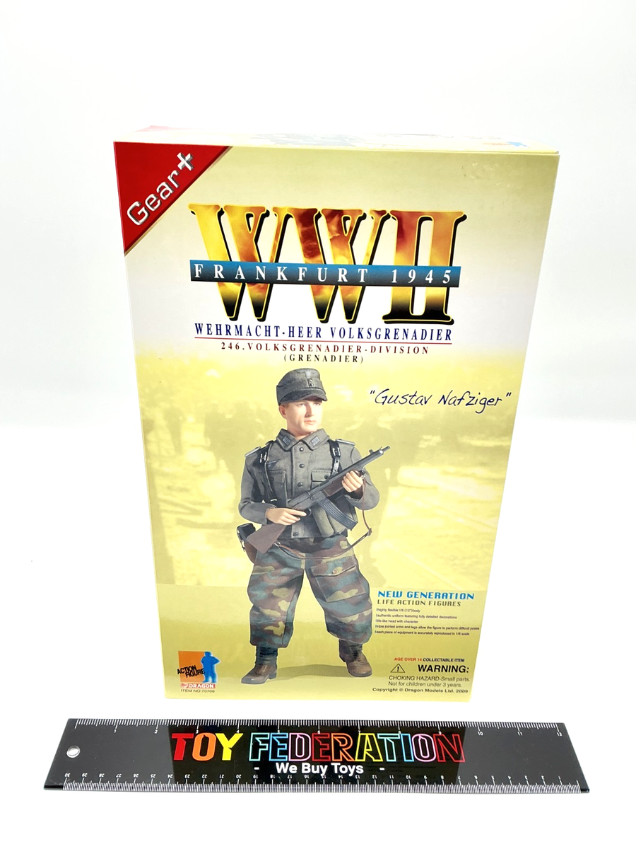 Dragon 1/6 Gear WWII Wehrmacht-Heer Volksgrenadier GUSTAV NAFZIGER Dragon 1/6 Gear WWII Wehrmacht-Heer Volksgrenadier GUSTAV NAFZIGER