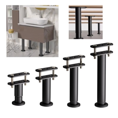 Adjustable Height Bed Support Legs Heavy Duty Bed Risers Replacement Leg