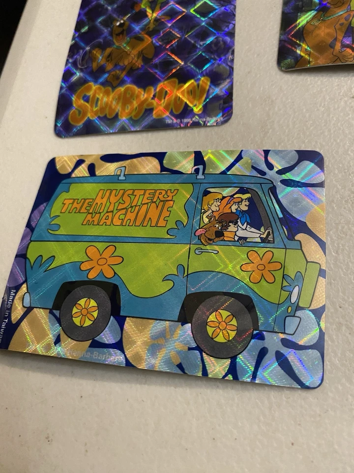 1998 Vending Machine Prizm Sticker Green Ghost Scooby-Doo Vintage - Image 3 of 4