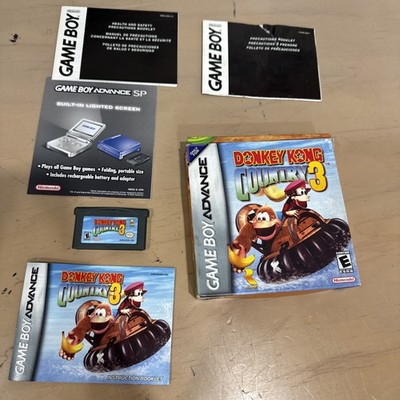 Donkey Kong Country 3   Game Boy Advance (GBA)  with Box & Inserts   Pre-Owned