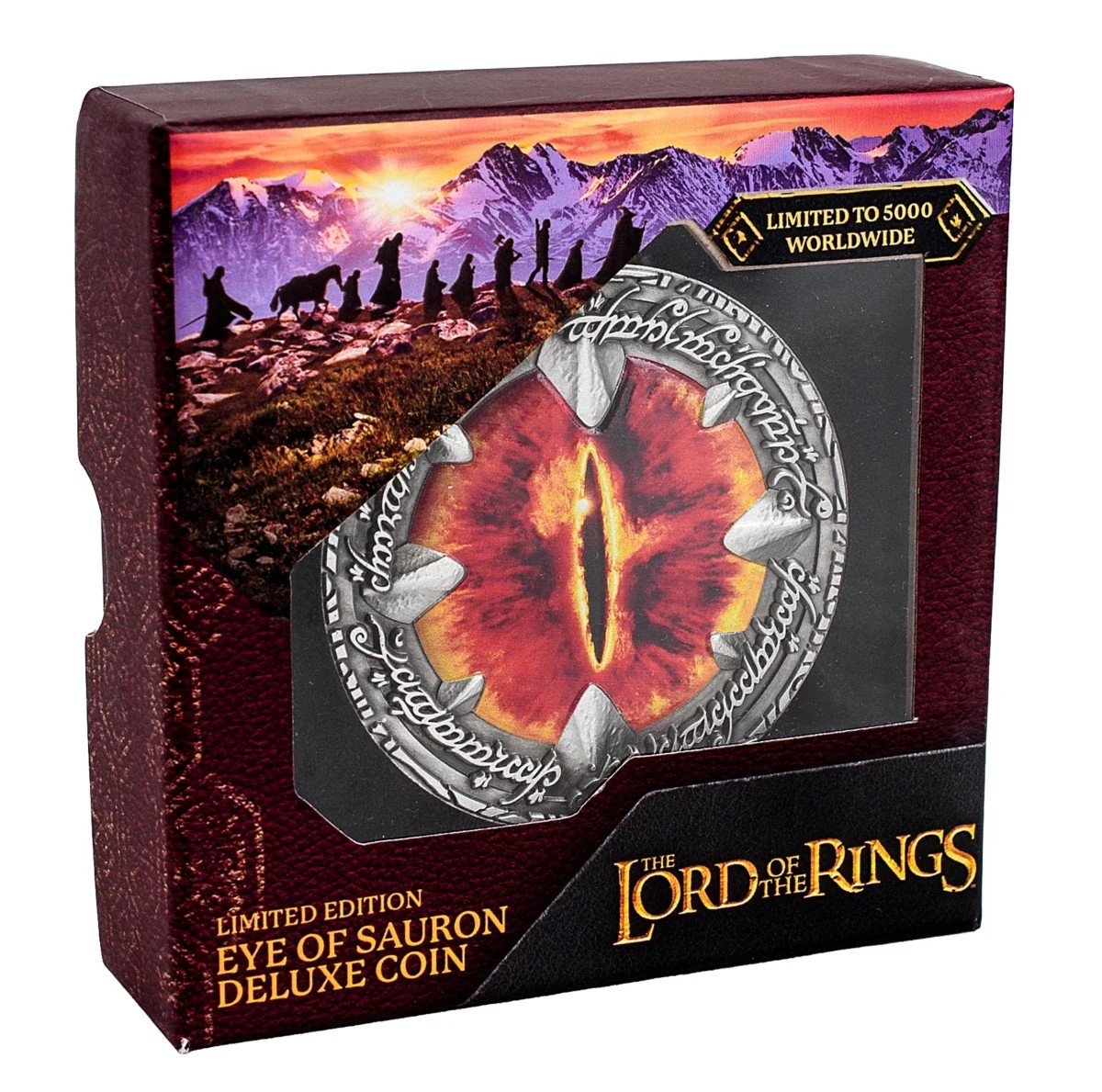 Eye Of Sauron Deluxe Coin - Lord Of the Rings Merchandise - Brand New - Image 2