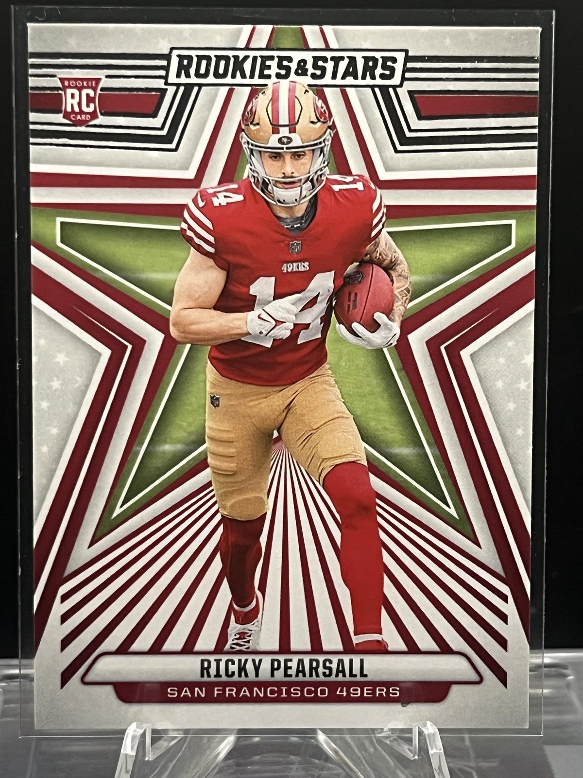 Ricky Pearsall 2024 Panini Rookies & Stars #184 RC San Francisco 49ers