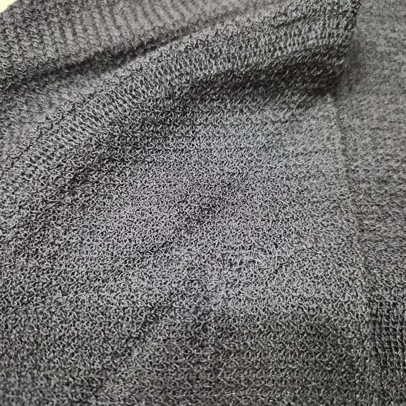 Chanel Women's Black Sheer Knit Long Sleeve T-Shirt thumbnail 2