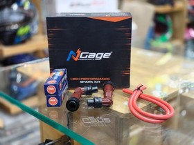NGAGE Spark Plug Kit Fit For BS6 For Interceptor 650 , NGK/Ngage double iridium