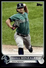 Marco Gonzales 2022 Topps #112 Purple Seattle Mariners