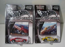 Hot Wheels  Snake & Mongoose  Hall of Fame Collection  diecast dragsters - MOC