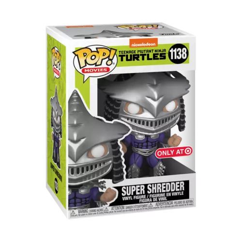 Funko Pop! Vinyl: Teenage Mutant Ninja Turtles - Super Shredder (Metallic) -...