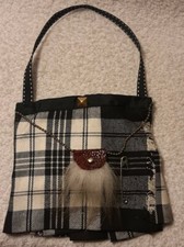 Ręcznie robione szkockie rzemiosło tartan kilt wisząca szafa lawenda odświeżacz ubrań