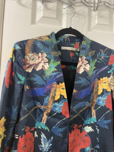 Alice Olivia Blazer Blumenmuster Gr. 6 (Artikel 11,6) - Bild 3 von 11
