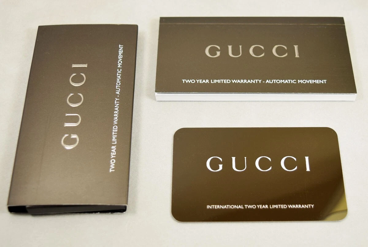 Gucci Watch Manuals, Guides & Catalogs for sale | eBay