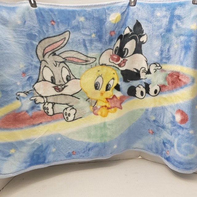 baby looney tunes plush blanket