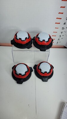 Wowwee Light Strike Laser Tag Shot Sensors Targets Lot of 4 four wow wee