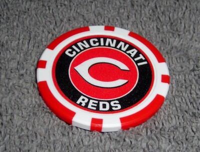 MLB CINCINNATI REDS SOUVENIR COLLECTIBLE POKER CHIP GOLF BALL MARKER