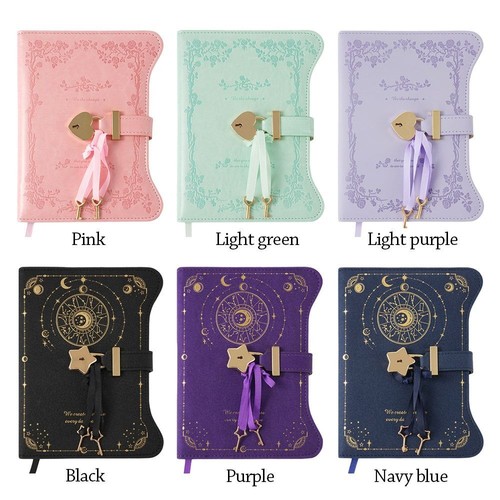 B6 Größe Tagebuch Notebook Mit Love Lock Keys Schul bürobedarf Notebook - Afbeelding 11 van 18