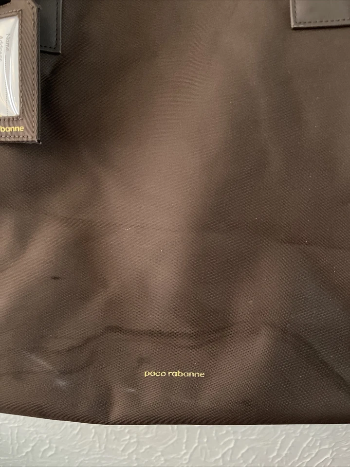 Bolso de Lona Paco Rabanne 1 Millón Hombres Fin de Semana Gimnasio Viaje Noche Usado Foto 2 de 4