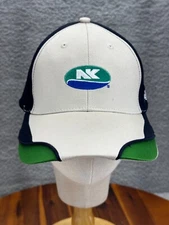 NK Seeds Syngenta Farm Hat Blue Cap Adjustable Strapback Tri Color