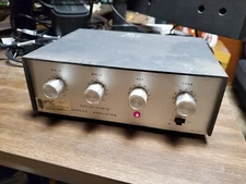 Philmore Solid State Public Address Amplifier PA-230 Silver Box Powers W Lights