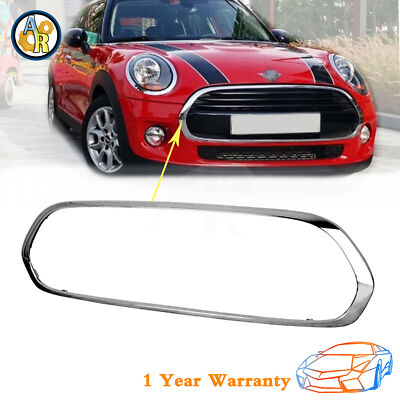 Hood Molding Grille Trim Grill Chrome For Mini Cooper 2014-2018