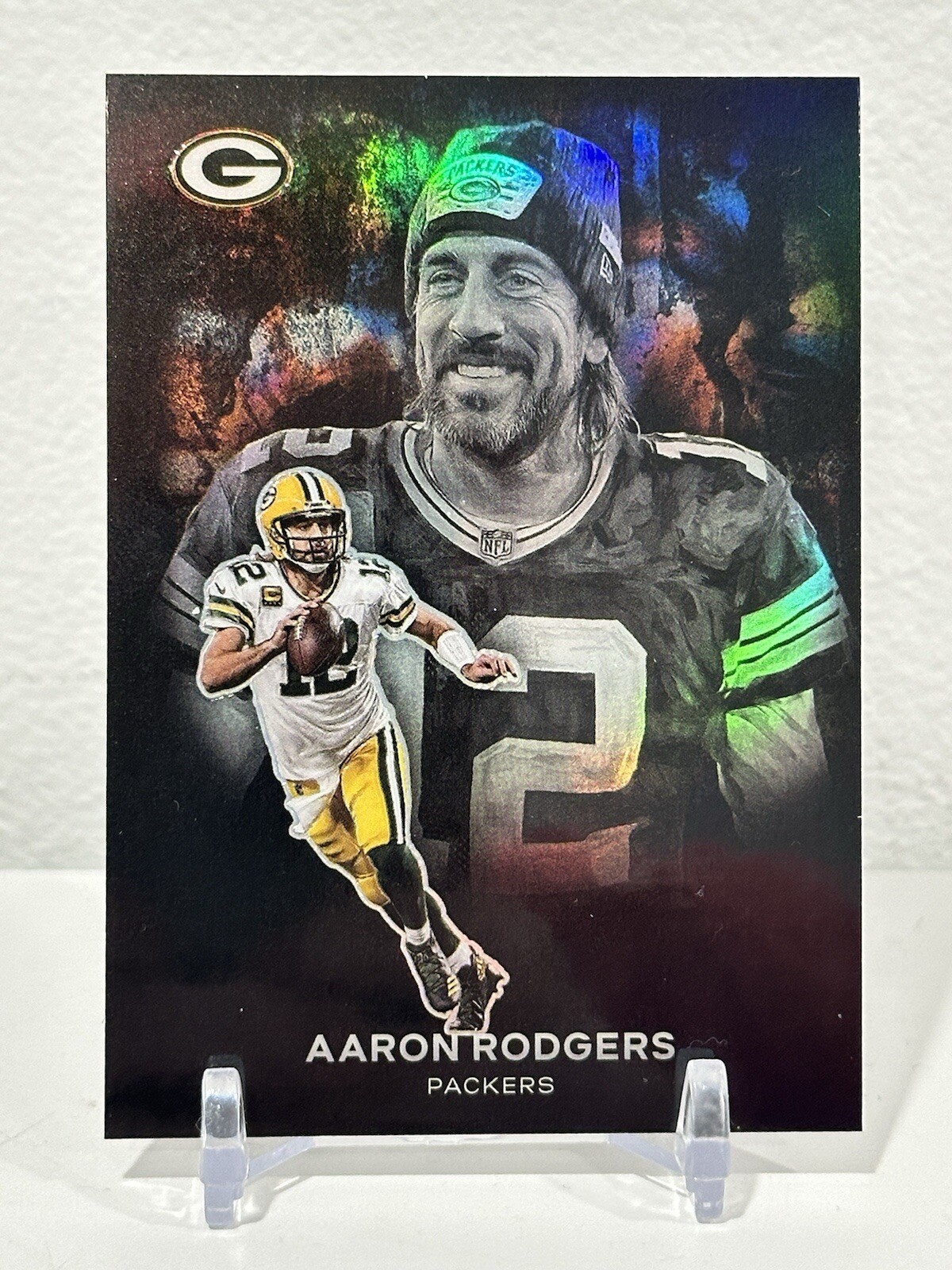 2022 Panini Prizm Aaron Rodgers Prizm Profiles SSP #P-6