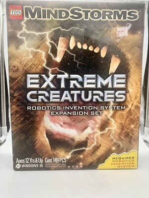 Vtg 1998 LEGO Mindstorms Extreme Creatures Expansion Set No. 9732 NEW Open Box