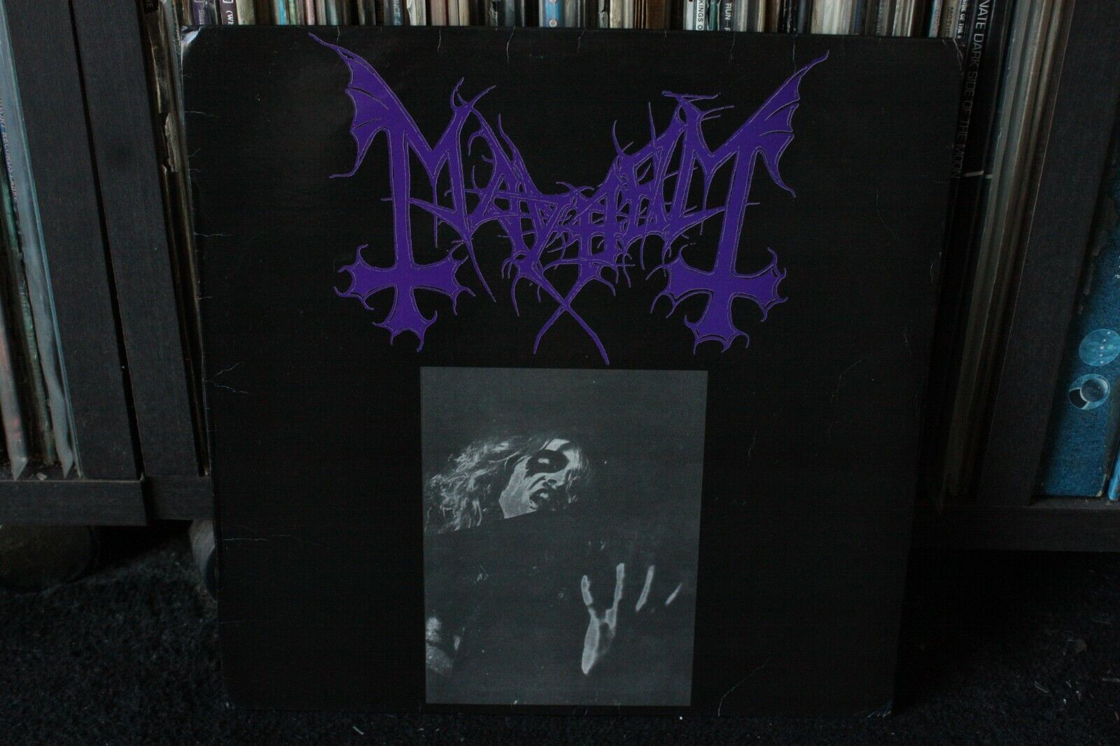 MAYHEM LIVE IN LEIPZIG ORIGINAL GLORIOUS  FIRST PRESSING  1994 RARE OBSCURE   LP