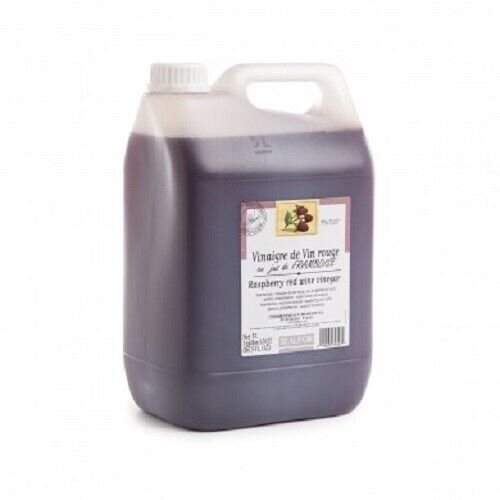 Beaufor Raspberry Red Wine Vinegar, 5 Liter Container - Picture 1 of 2