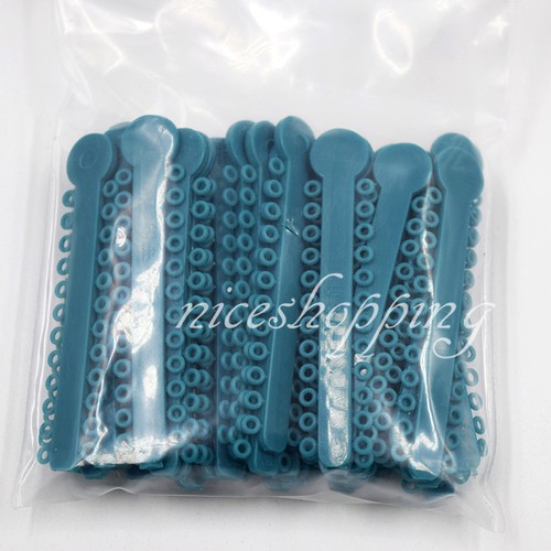 1 Pack/1040 Pcs Dental Orthodontic Ligature Ties Elastic Rubber Bands 45 Colors - Picture 40 of 192