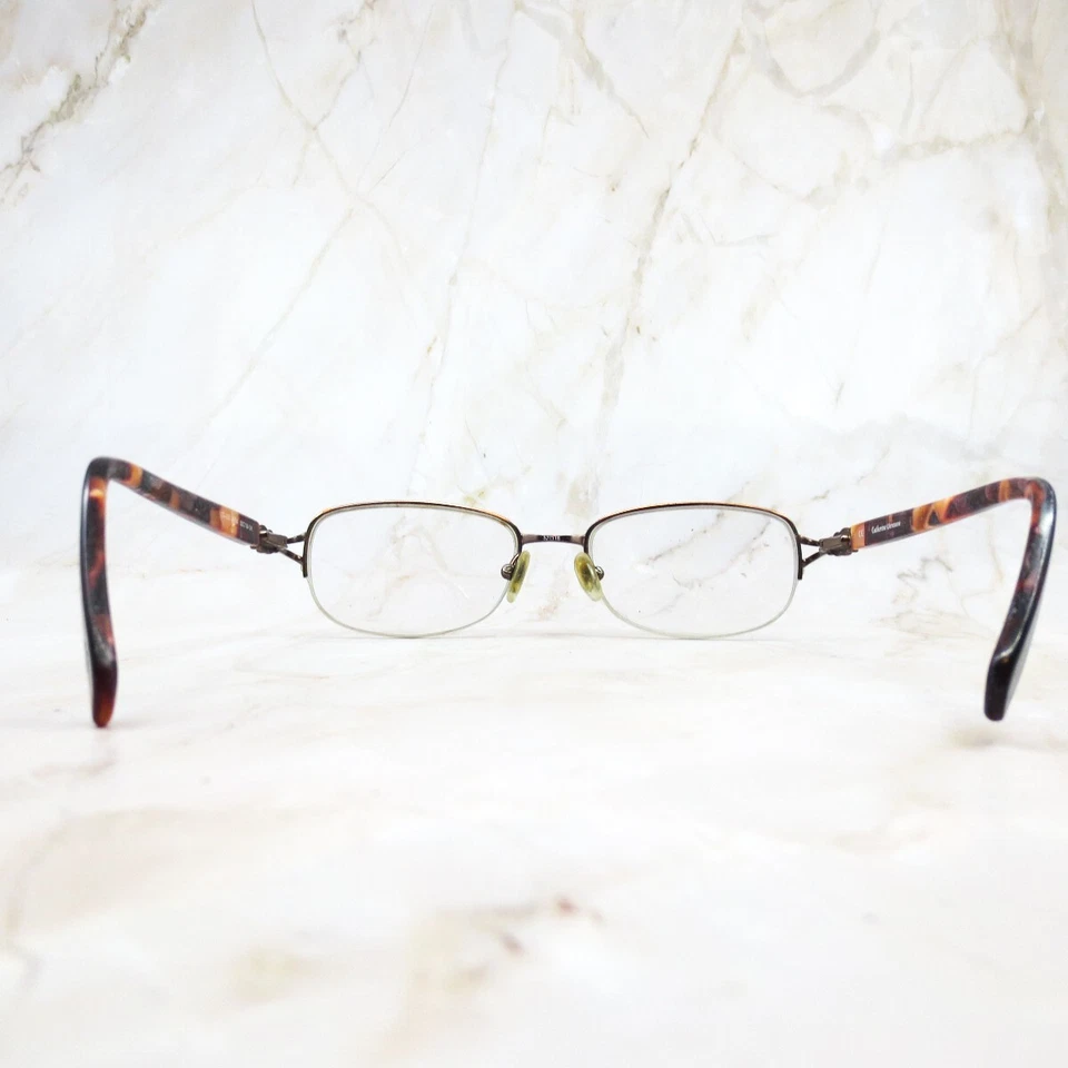 Catherine Deneuve Eyeglasses Frame CD-330 Unisex Brown Rectangular 52-18-135 - Image 4 of 4