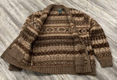 Lauren Ralph Lauren Exclusive Hand Knit Llama & Wool Nordic