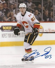Calgary Flames Sam Bennett Signed Autographed 8x10 Photo NHL COA G