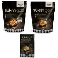 Sukrin Gold Natural Erythritol Brown Sugar Alternative Stevia Sweetener Low Cal