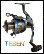 mulinello Teben Live Venture 4BB frizione anteriore pesca mare lago fiume barca