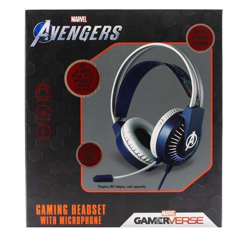 Marvel Avengers Gaming Headset with Microphone - Picture 2 of 5