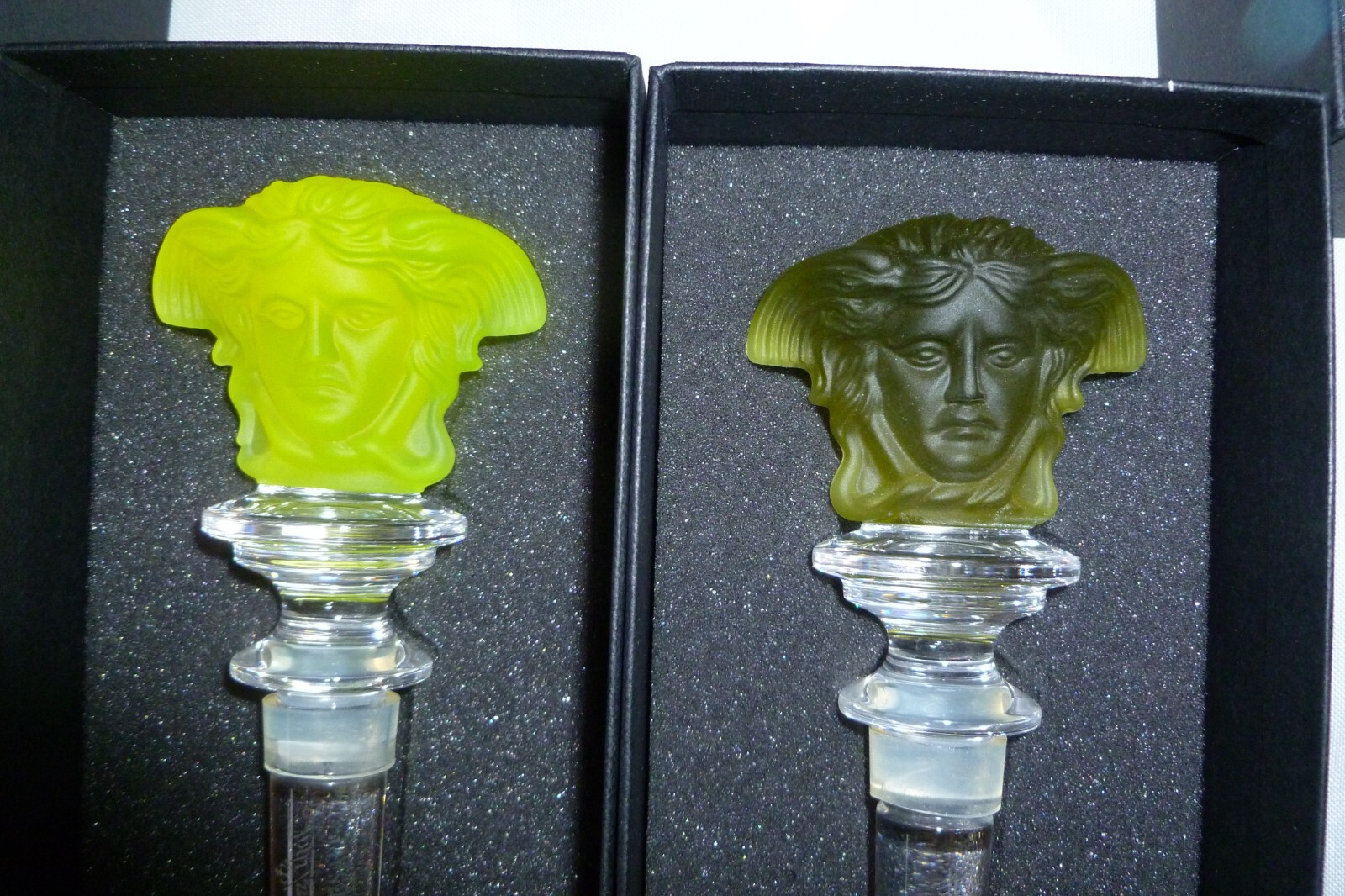 Rosenthal Versace Glass Wine Bottle Stoppers 14 Collection All Brand