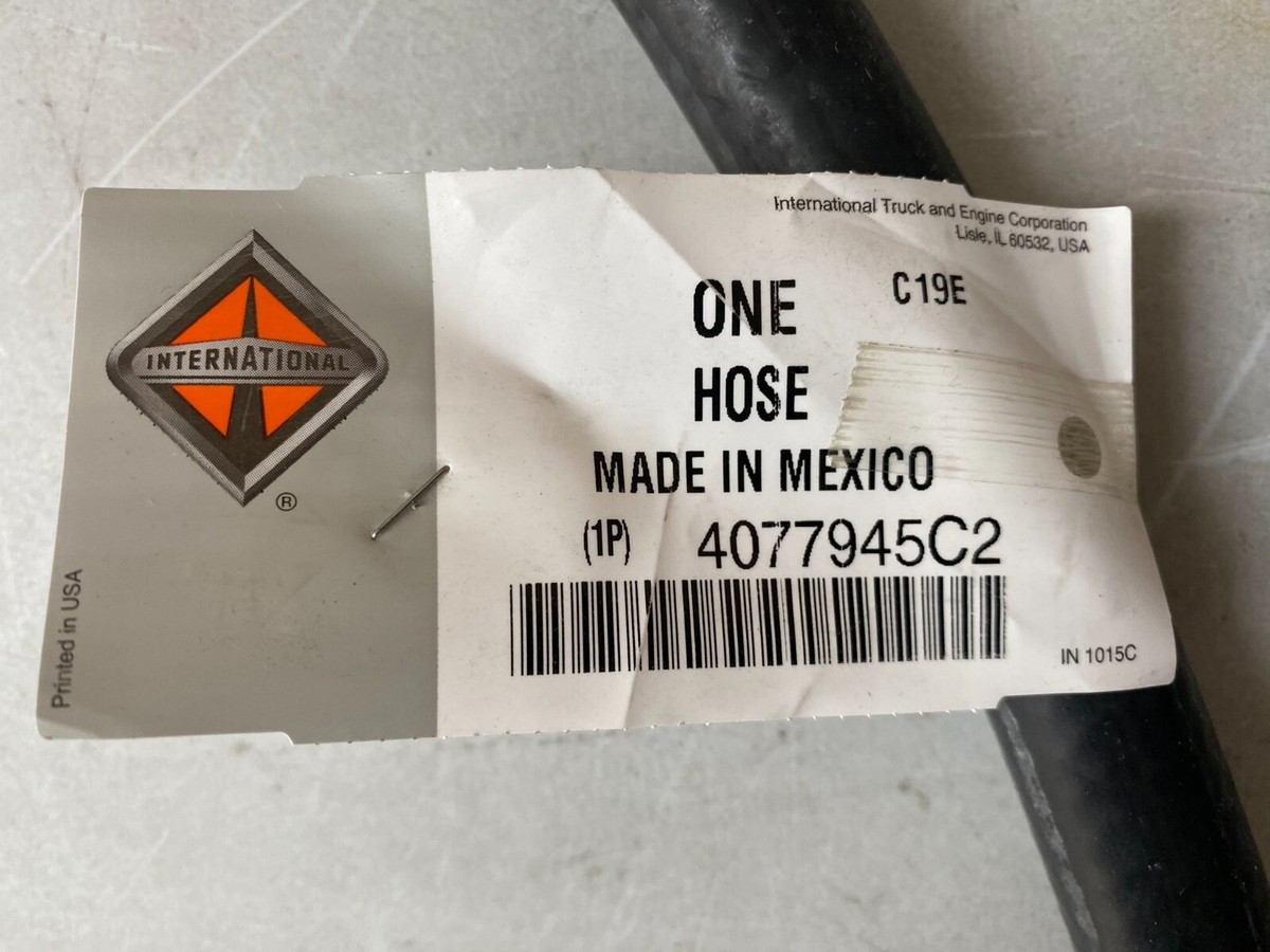 4077945C2 INTERNATIONAL DEF COOLANT RETURN HOSE 7000847700  
