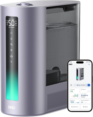 Versatile Smart Humidifier for Bedrooms - 3 Modes & Adjustable Humidity Control - Picture 3 of 10