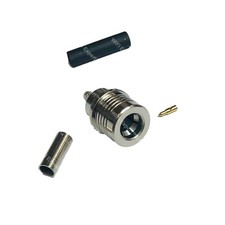 Straight QMA Male Crimp for RG174 RG179 RG316 RG188 LMR100 Cable RF Connector