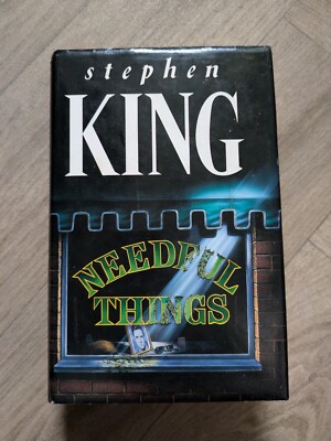Needful Things by Stephen King UK 1st Edition 1st Print (Hardcover, 1991) 