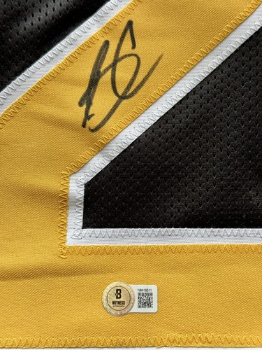 BRADY COOK SIGNED AUTOGRAPHED MISSOURI TIGERS #12 BLACK JERSEY BECKETT - Picture 2 of 2